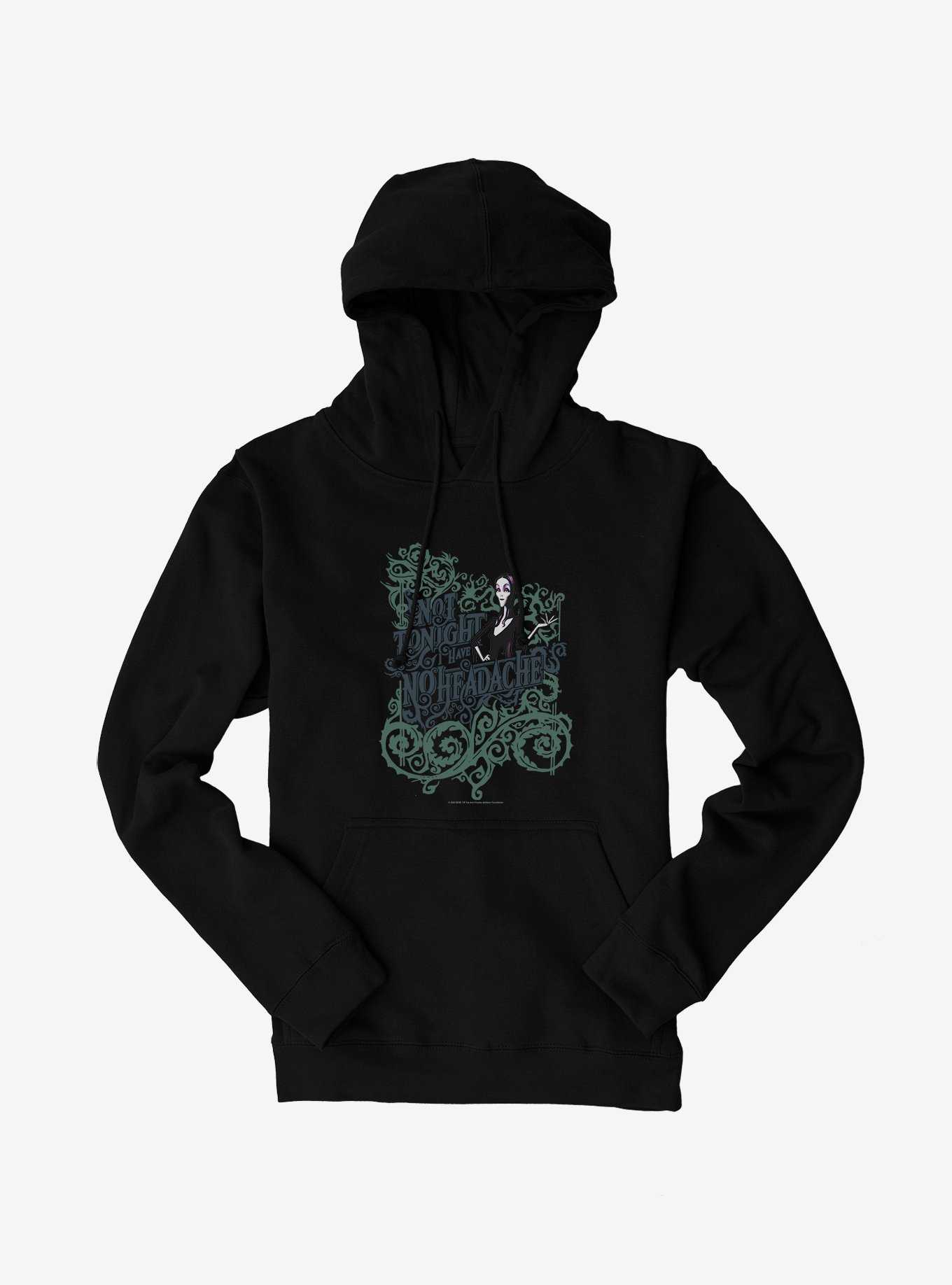 The Addams Family Not Tonight Hoodie, , hi-res