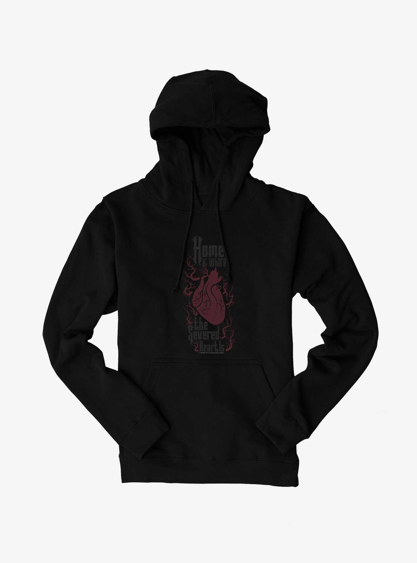 The Addams Family Severed Heart Hoodie, , hi-res