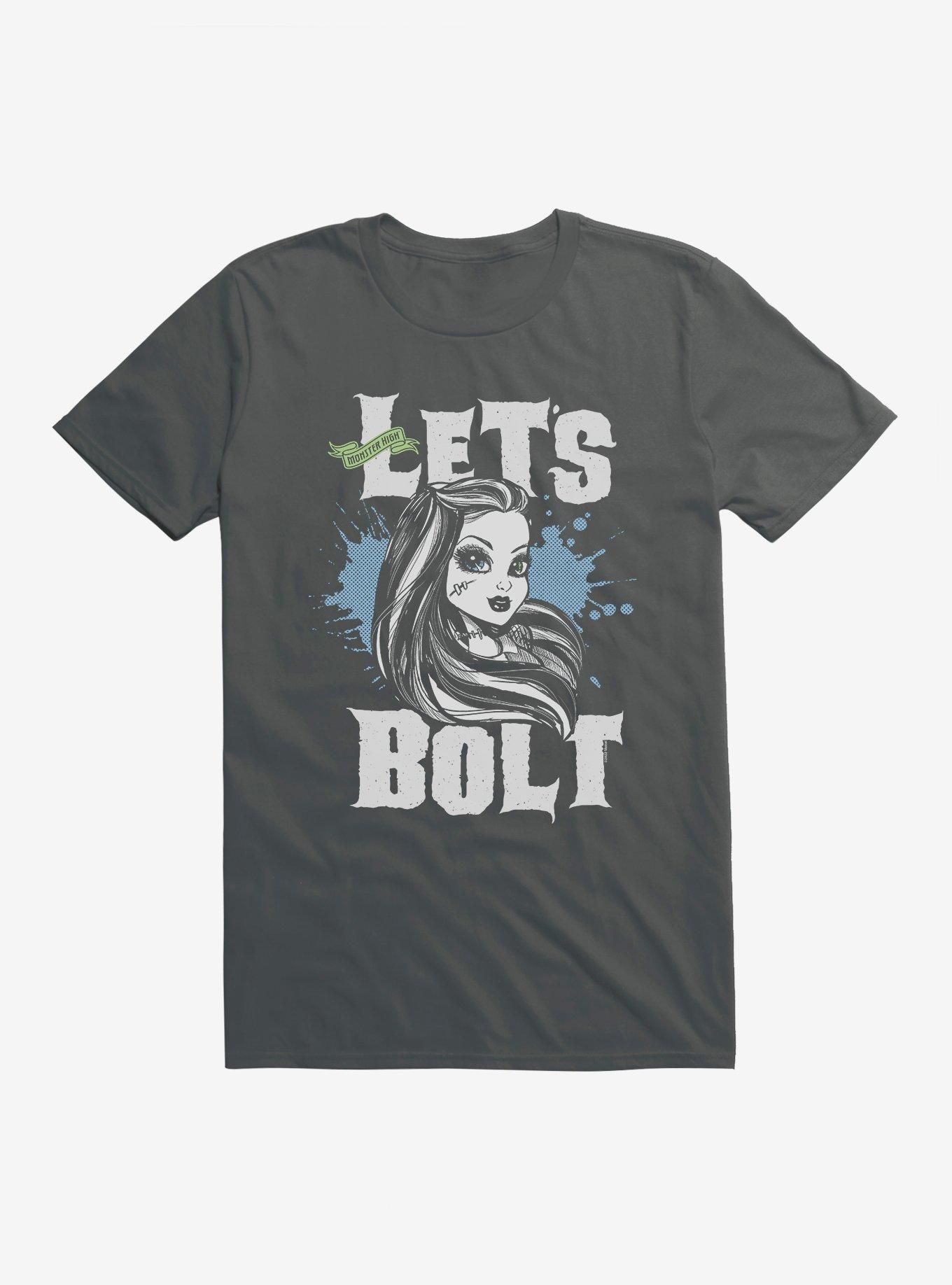 Monster High Let's Bolt T-Shirt, CHARCOAL, hi-res