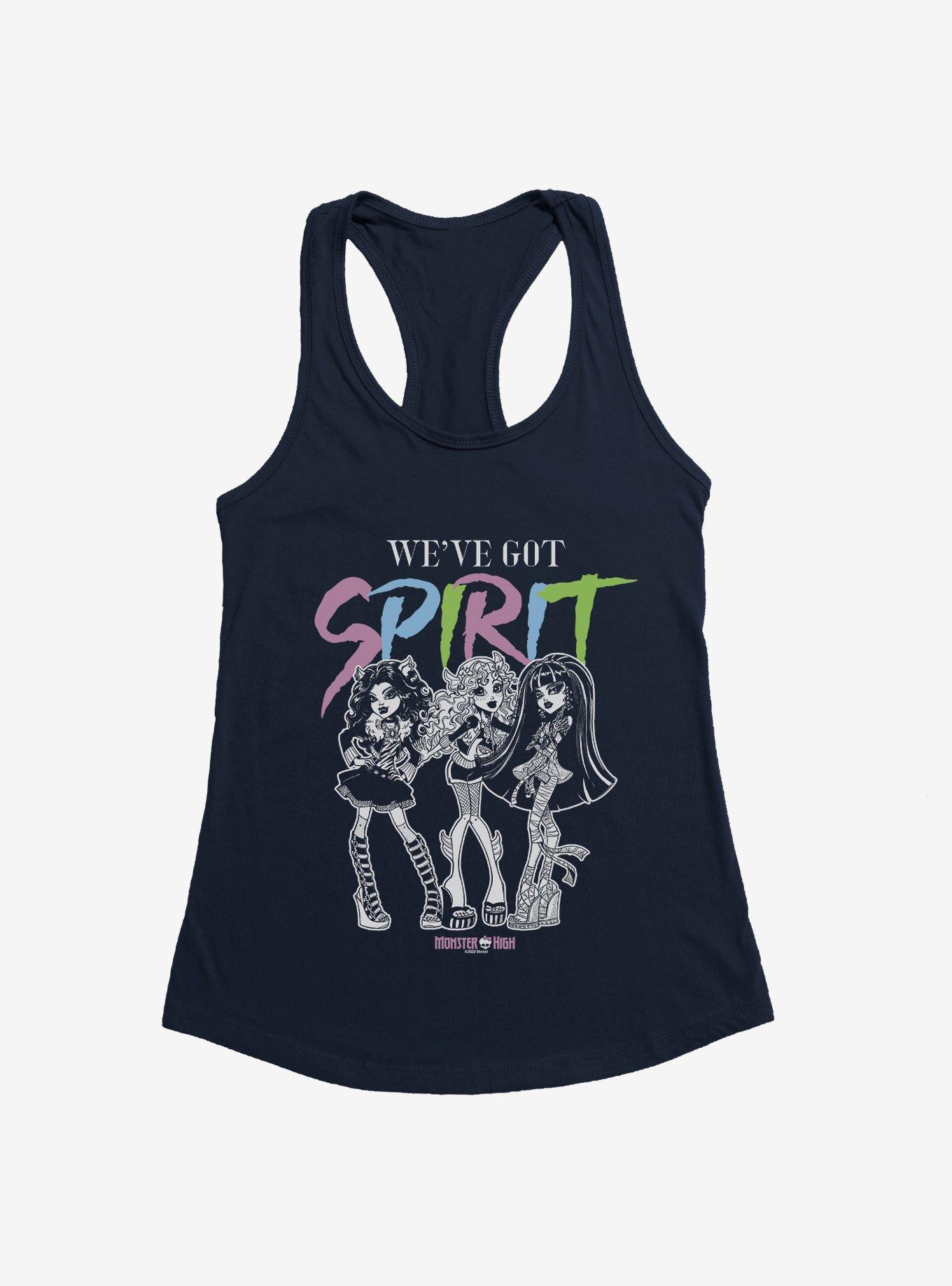 Monster High We've Got Spirit Girls Tank, MIDNIGHT NAVY, hi-res