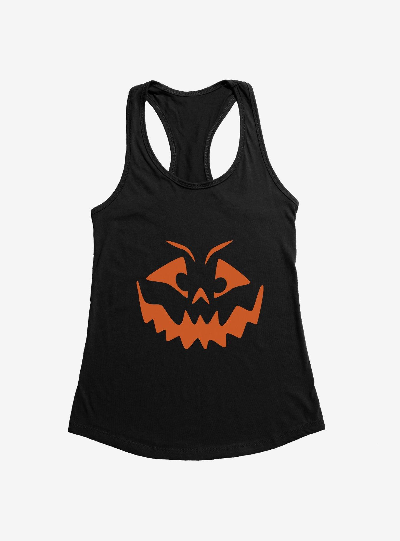 Halloween Mischief Jack-O'-Lantern Girls Tank, BLACK, hi-res