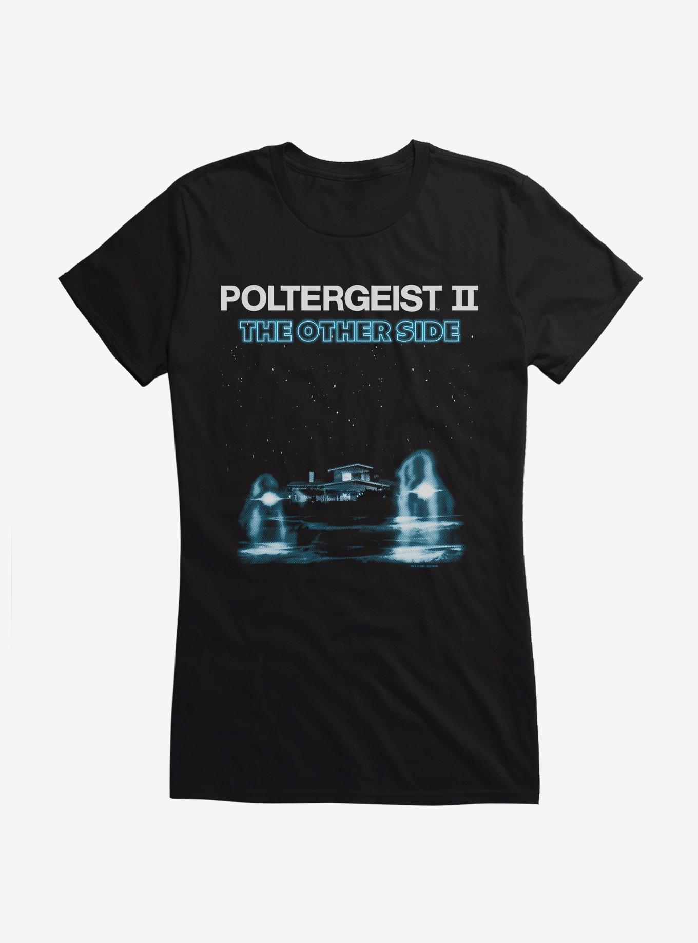 Poltergeist II Movie Poster Girls T-Shirt, BLACK, hi-res