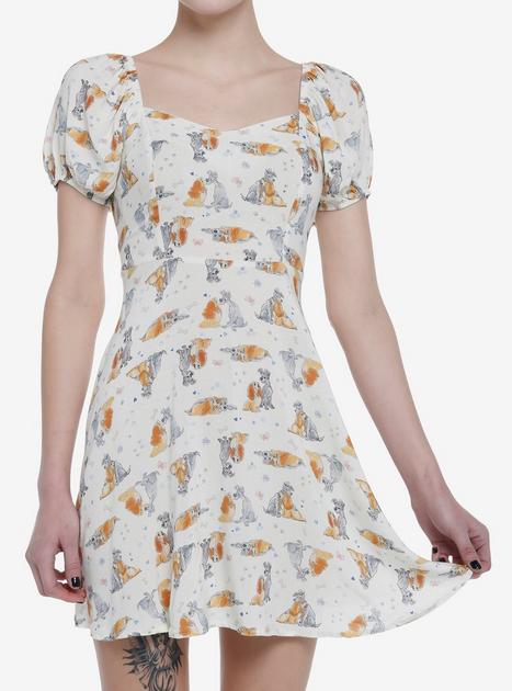 chinese dress ladies Darling Short Sleeve Dress, Lady and the Tramp Costume  EasyCosplayCostumes