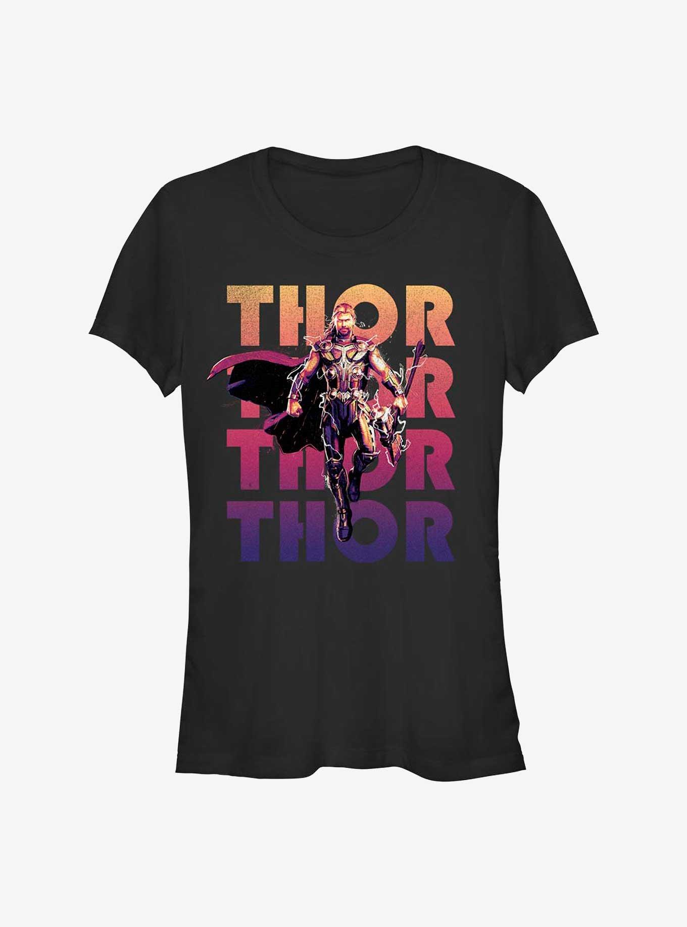 Marvel Thor: Love and Thunder God of Thunder and Lightning Girls T-Shirt, , hi-res