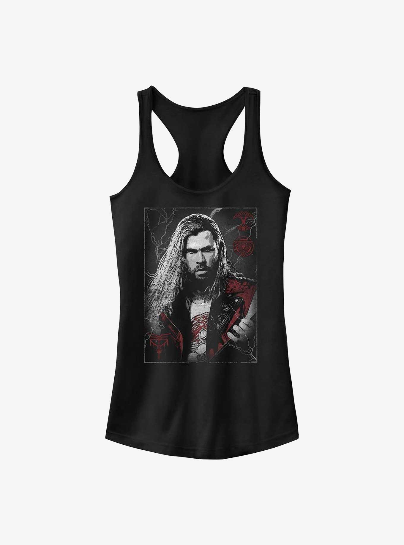 Marvel Thor: Love and Thunder Metalhead Thor Girls Tank