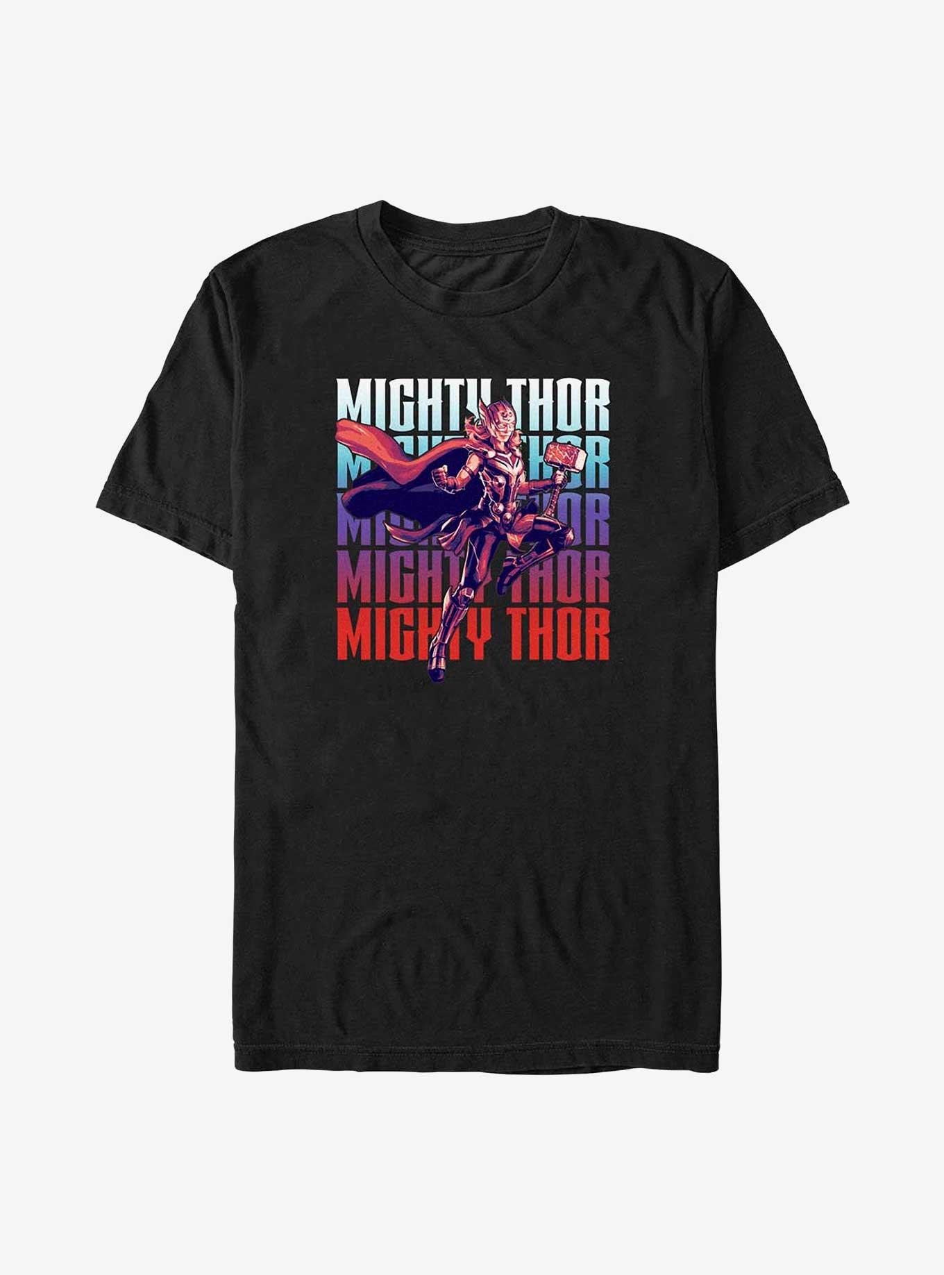 Marvel Thor: Love and Thunder Mighty Thor T-Shirt, BLACK, hi-res