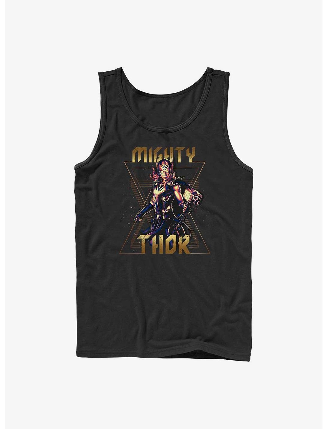 Marvel Thor: Love and Thunder Metal Mighty Thor Tank, BLACK, hi-res