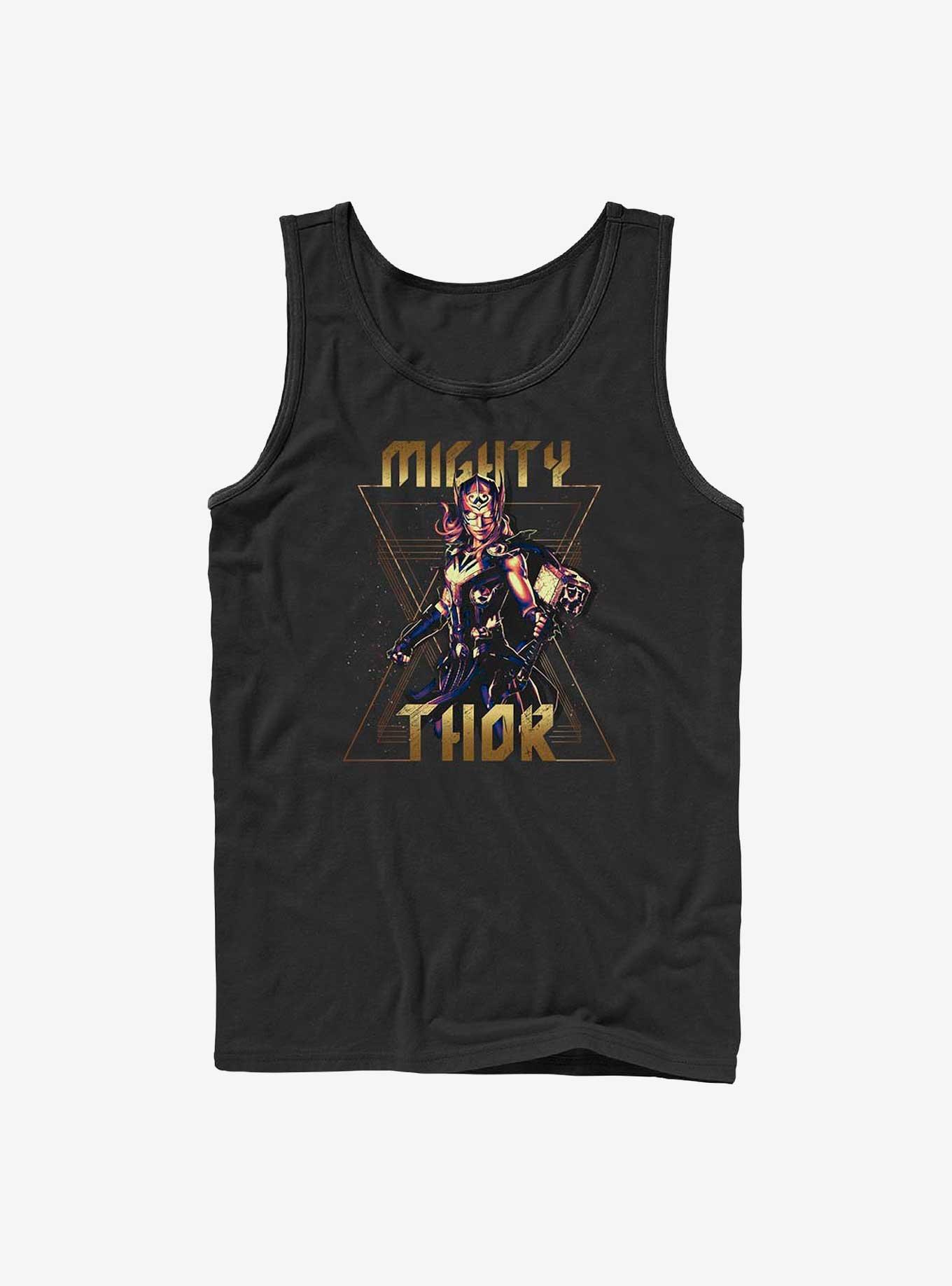 Marvel Thor: Love and Thunder Metal Mighty Thor Tank, BLACK, hi-res