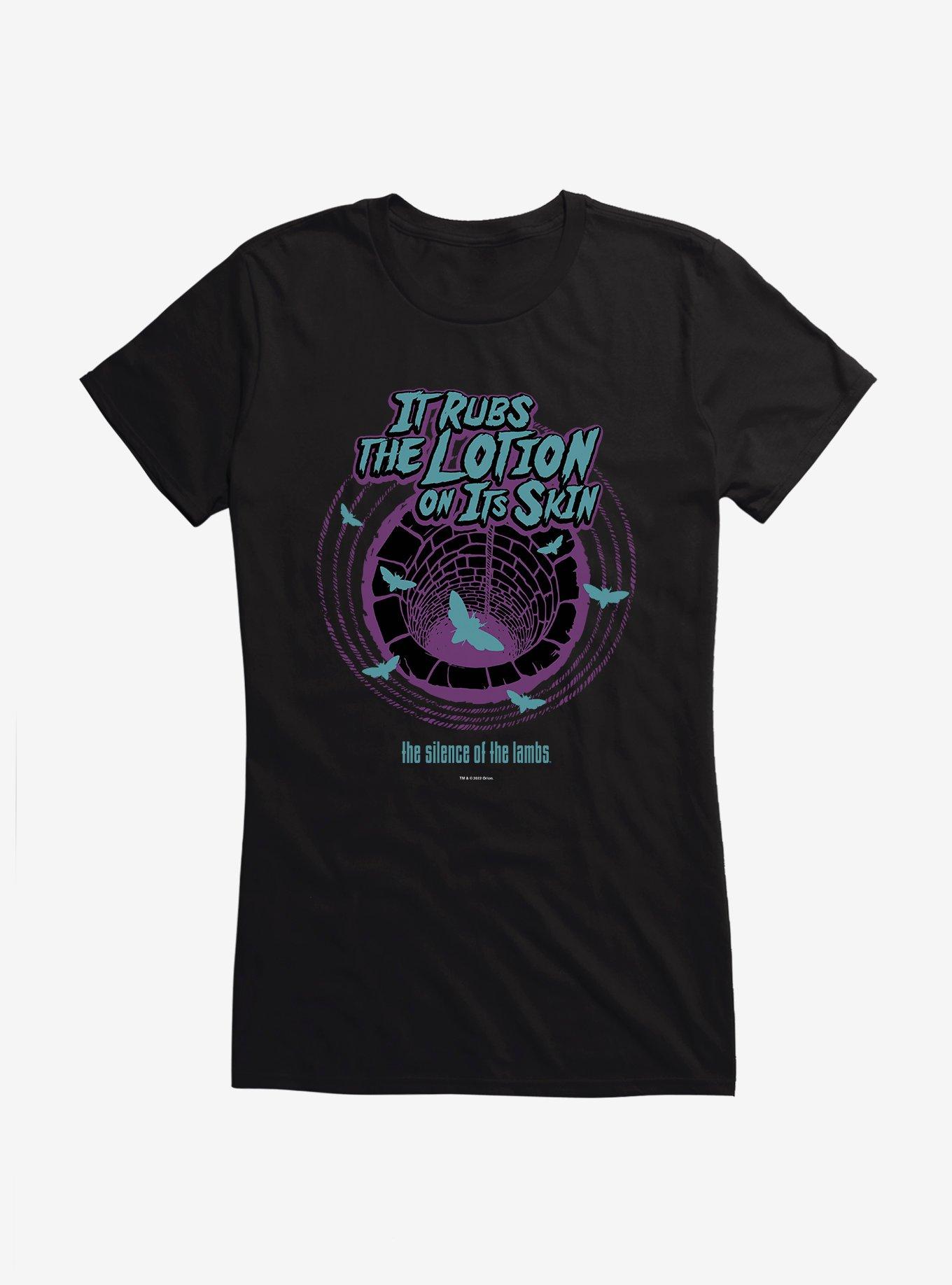 The Silence Of The Lambs It Rubs The Lotion Girls T-Shirt, , hi-res