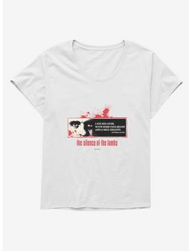The Silence Of The Lambs I Ate His Liver Girls T-Shirt Plus Size, , hi-res