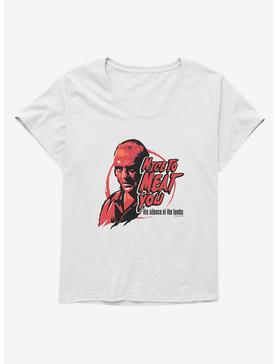 The Silence Of The Lambs Nice To Meat You Girls T-Shirt Plus Size, , hi-res