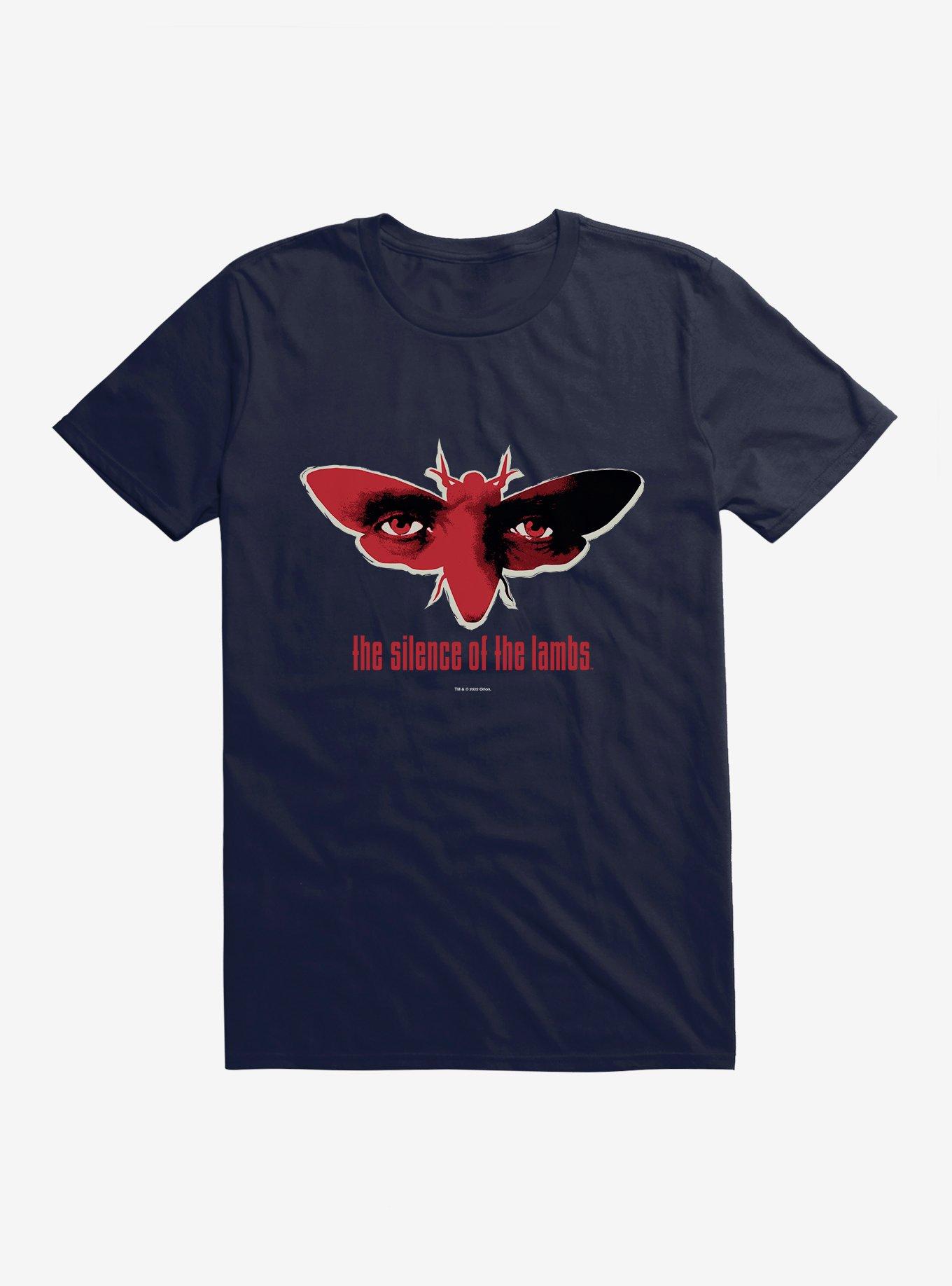 The Silence Of The Lambs Hannibal's Eyes T-Shirt, NAVY, hi-res