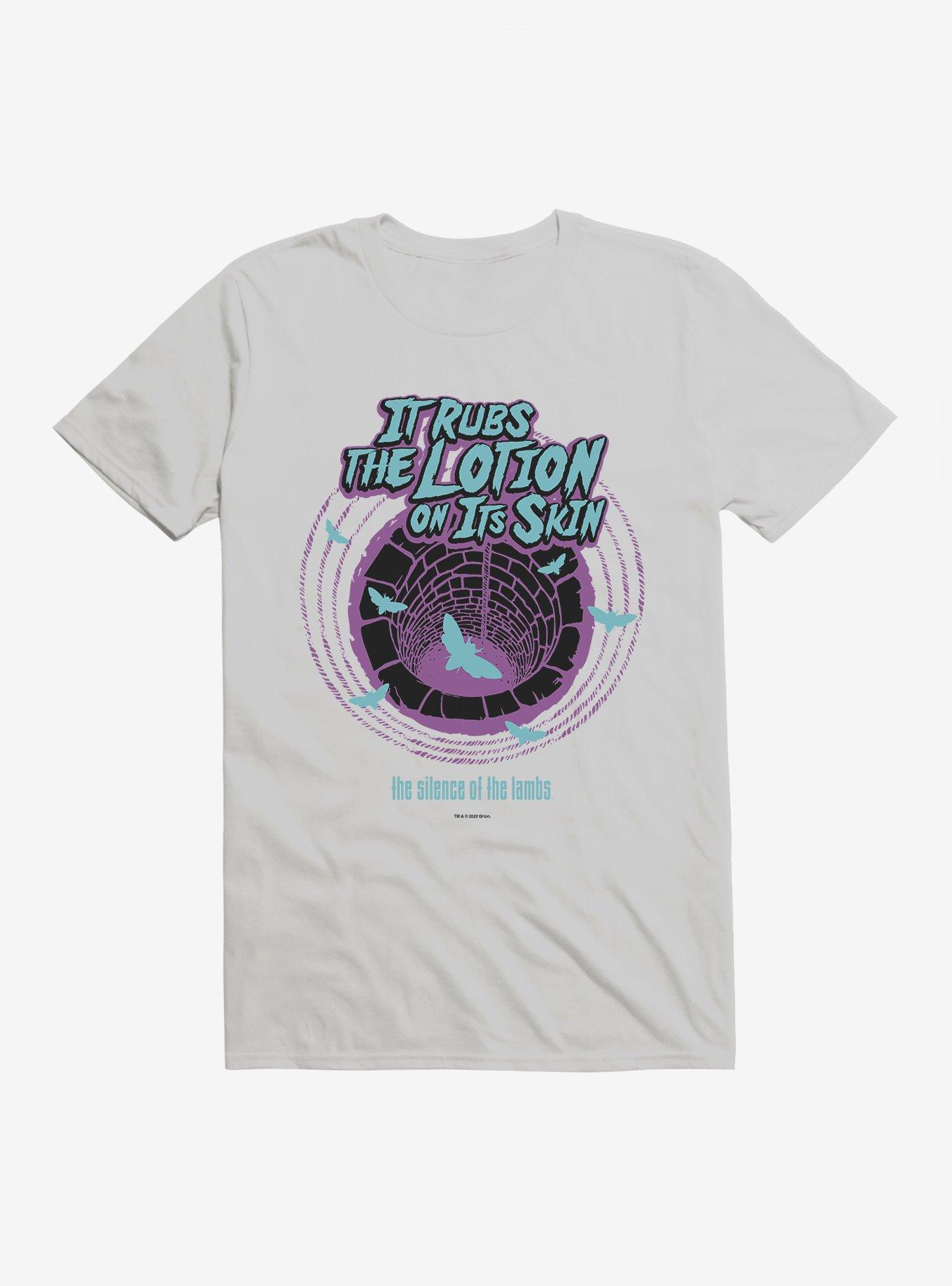 The Silence Of The Lambs It Rubs The Lotion T-Shirt, ICE GREY, hi-res