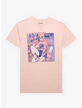 Vapor95 Sakura Girl T-Shirt, , hi-res