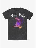 Disney Aladdin Livin' The Rug Life Mineral Wash T-Shirt, BLACK, hi-res