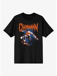 Chainsaw Man Denji Metal T-Shirt, BLACK, hi-res