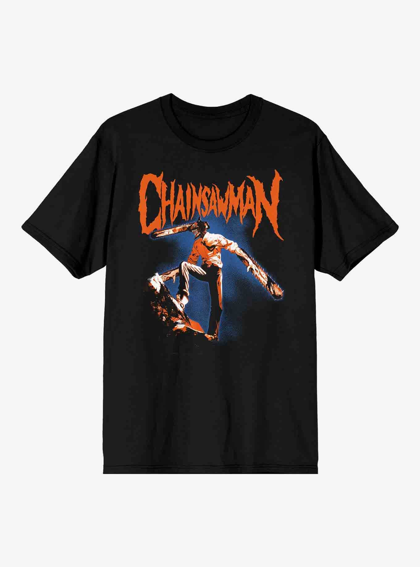 Chainsaw Man Denji Metal T-Shirt, , hi-res