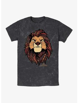 Disney The Lion King Ornate Simba Mineral Wash T-Shirt, , hi-res