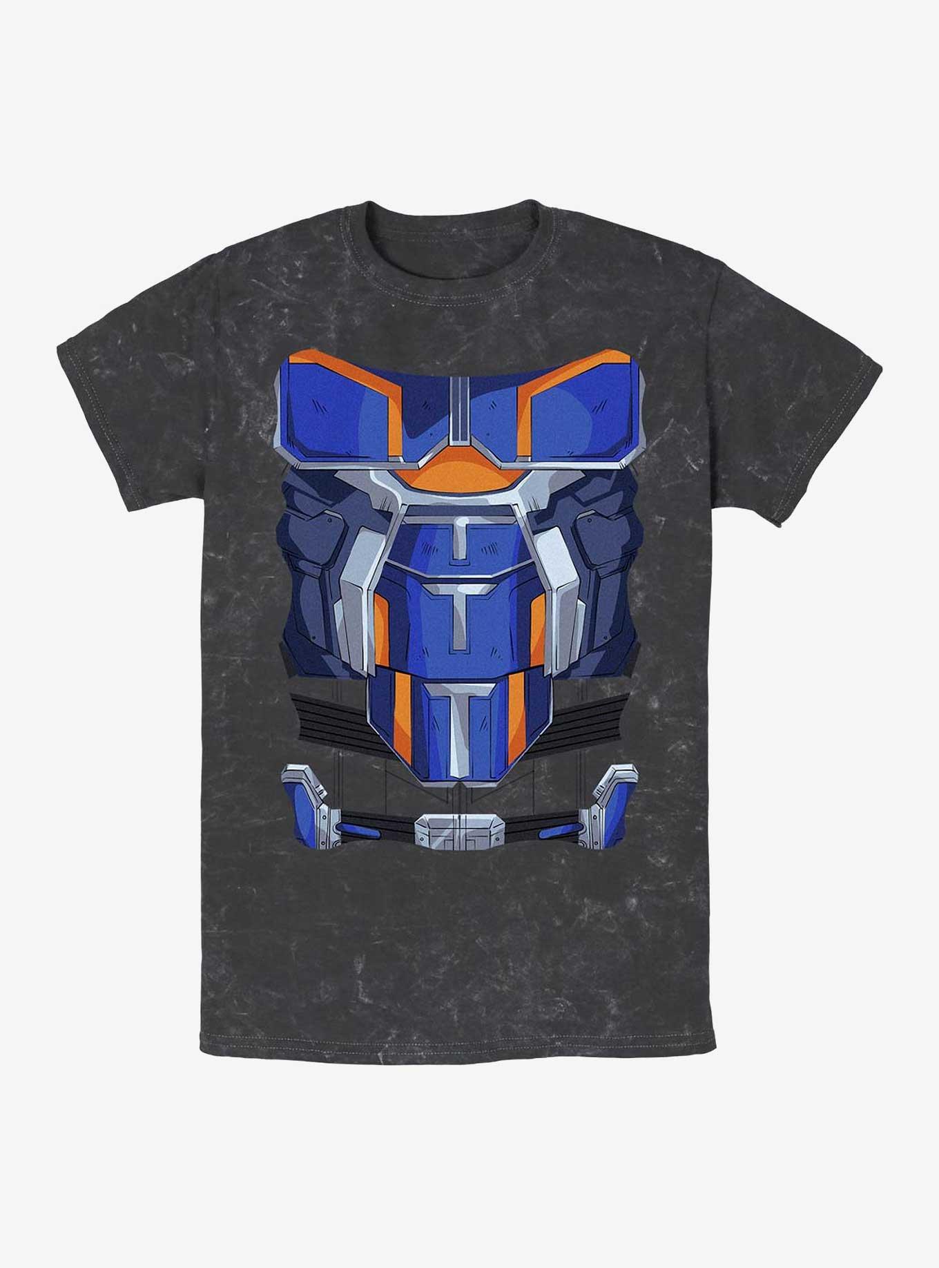 Marvel Black Widow Taskmaster Costume Mineral Wash T-Shirt, BLACK, hi-res