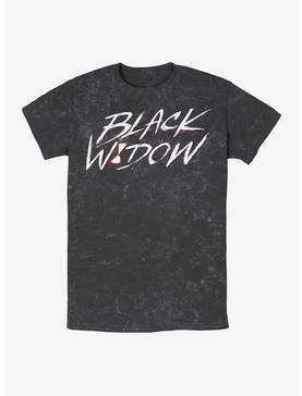 Marvel Black Widow Paint Mineral Wash T-Shirt, , hi-res