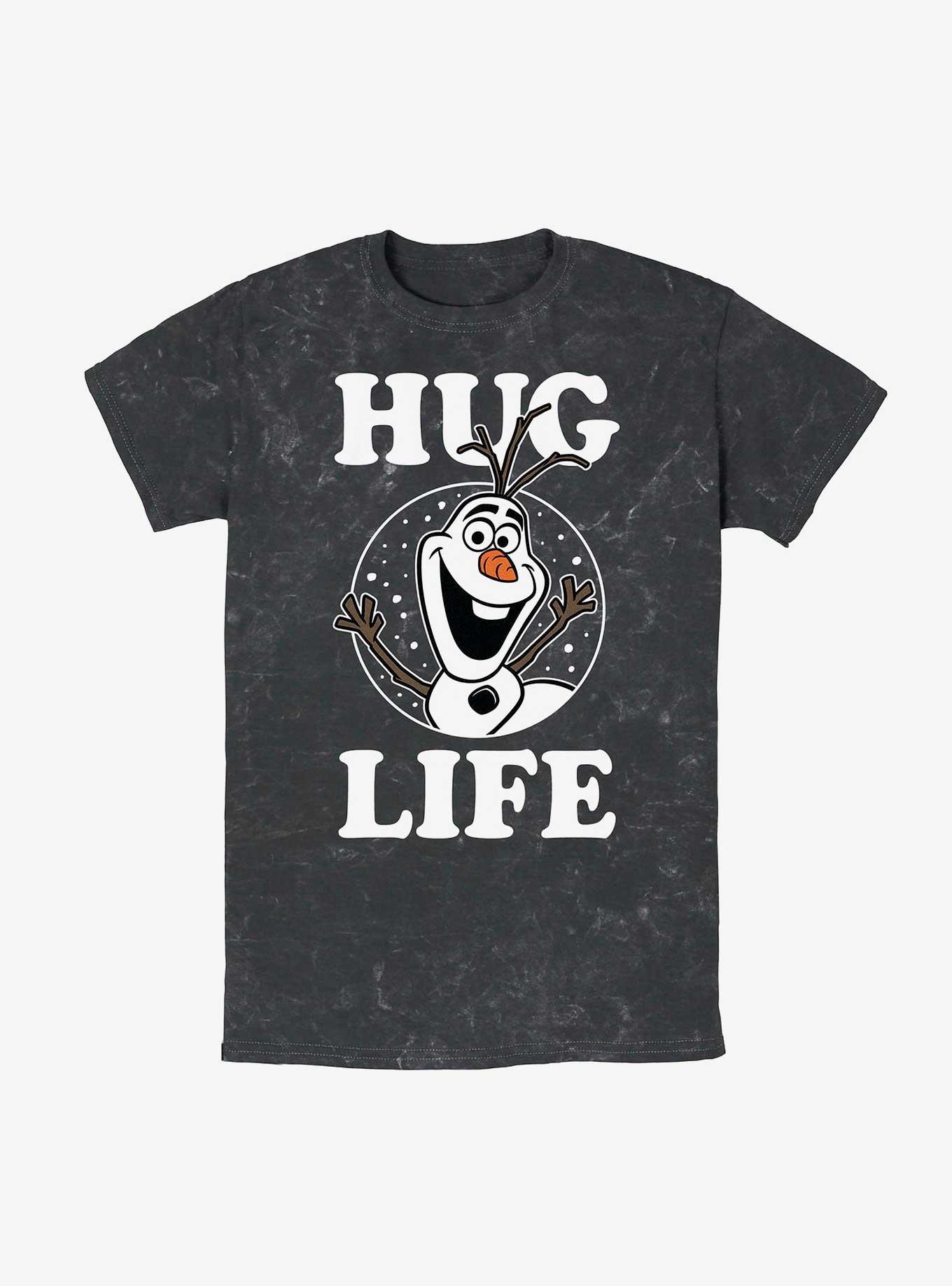 Disney Frozen Olaf Hug Life Mineral Wash T-Shirt