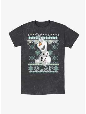 Disney Frozen Olaf Christmas Mineral Wash T-Shirt, , hi-res