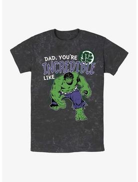 Marvel Incredible Hulk Incredible Like Dad Mineral Wash T-Shirt, , hi-res