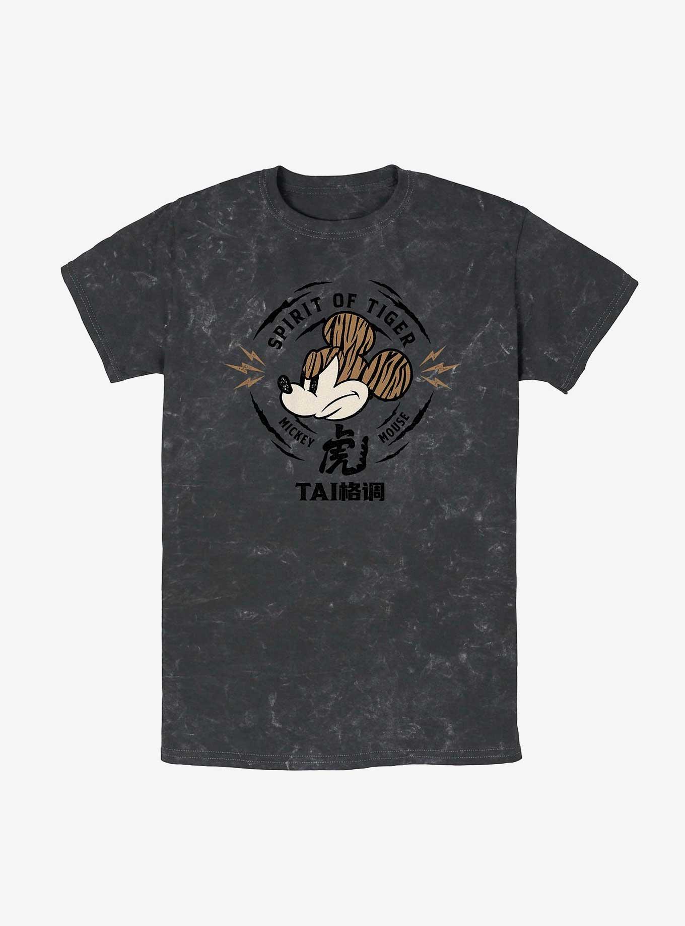 Disney Mickey Mouse Tai Mickey Mineral Wash T-Shirt, , hi-res