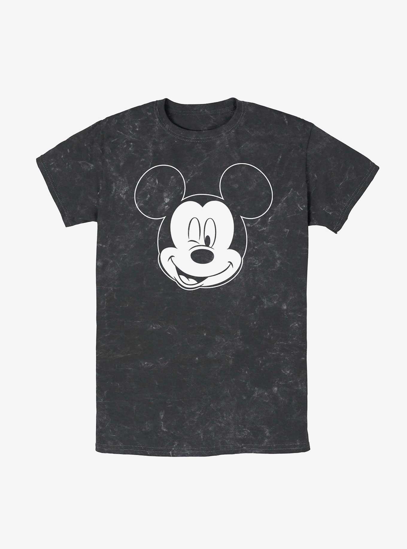 Disney Mickey Mouse Wink Mineral Wash T-Shirt, , hi-res