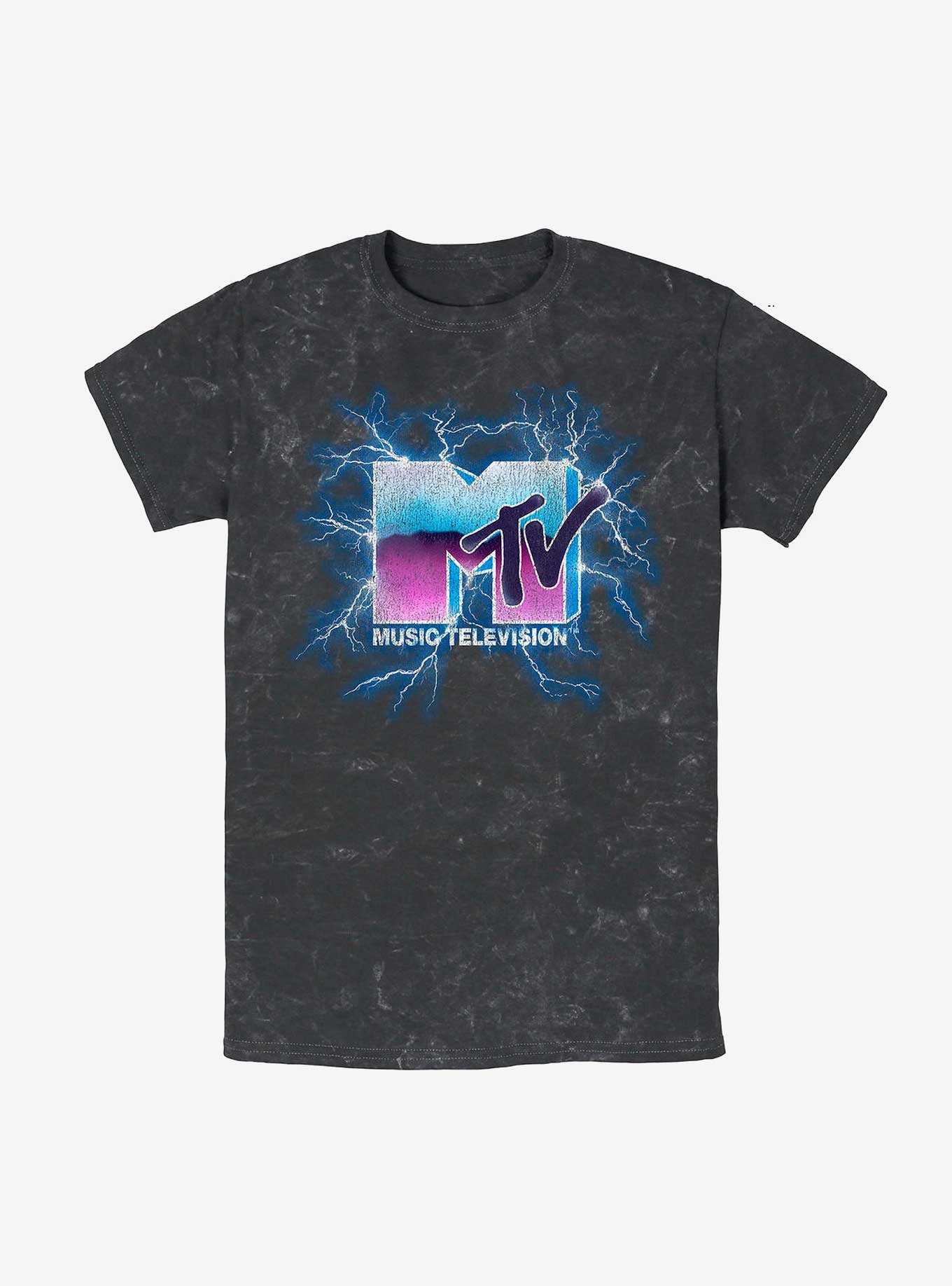 MTV Music Strikes Again Mineral Wash T-Shirt, , hi-res