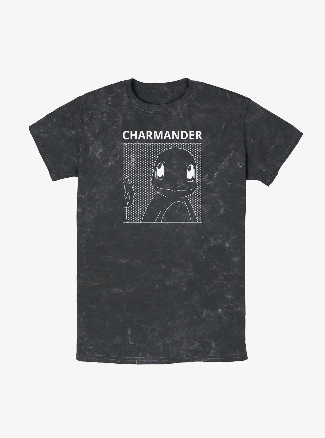 Pokemon Charmander Mineral Wash T-Shirt, , hi-res