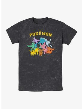 Pokemon Gotta Catch Eeveelutions Mineral Wash T-Shirt, , hi-res