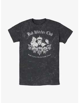 Disney Villains Bad Witches Club Mineral Wash T-Shirt, , hi-res