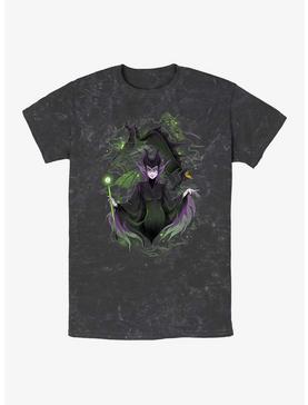 Plus Size Disney Villains Maleficent Anime Mineral Wash T-Shirt, , hi-res