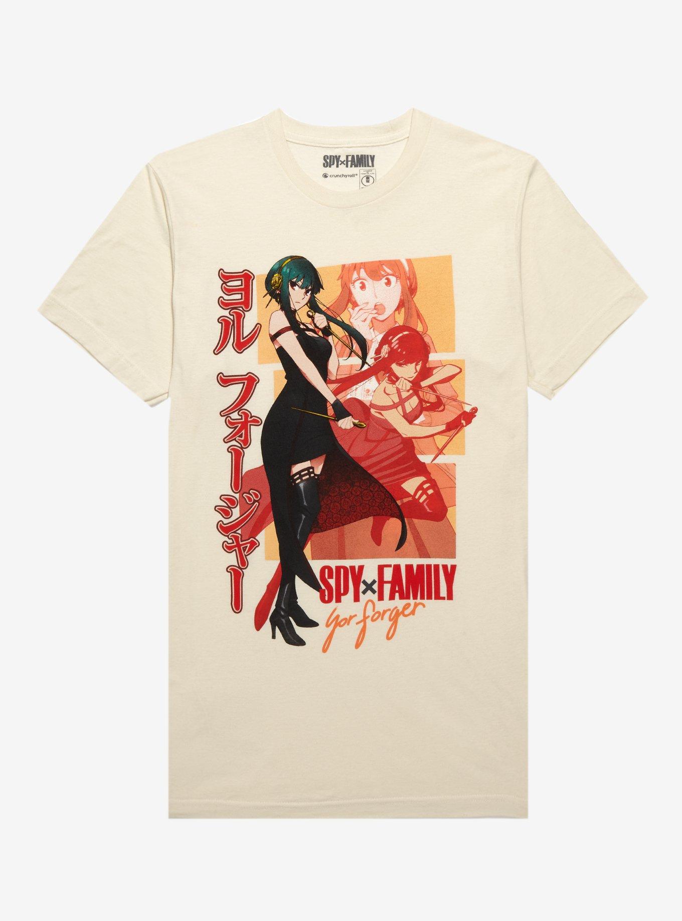 Spy X Family Yor Forger Collage T-Shirt, BEIGE, hi-res