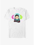 Squid Game Cartoon Doll T-Shirt, WHITE, hi-res