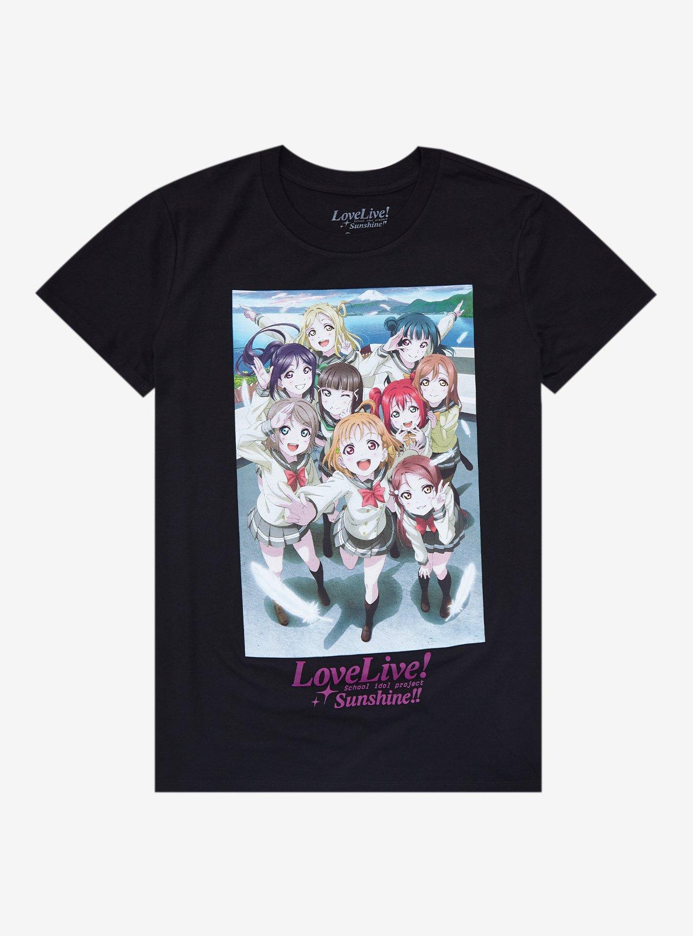 Love Live! Sunshine!! Group Photo Boyfriend Fit Girls T-Shirt, MULTI, hi-res