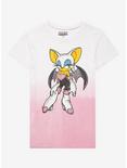 Sonic The Hedgehog Rouge Ombre Boyfriend Fit Girls T-Shirt, MULTI, hi-res