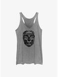 Squid Game Front Man Mask Womens Tank Top, GRAY HTR, hi-res