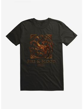 House Of The Dragon Fire And Blood House Targaryen T-Shirt, , hi-res