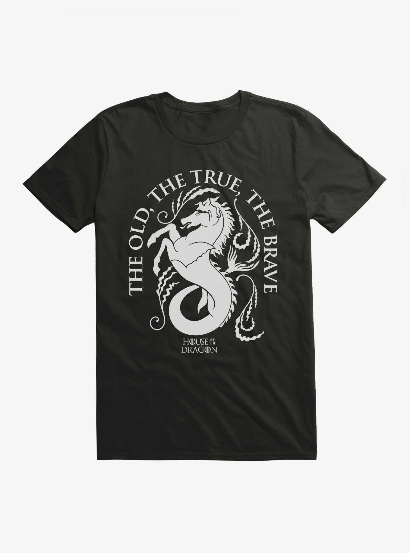 House Of The Dragon House Velaryon The True, The Old, The Brave T-Shirt, , hi-res