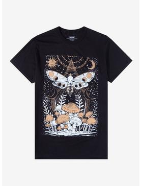 Moths & Mushrooms Boyfriend Fit Girls T-Shirt, , hi-res