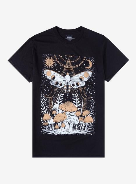 Moths & Mushrooms Boyfriend Fit Girls T-Shirt | Hot Topic