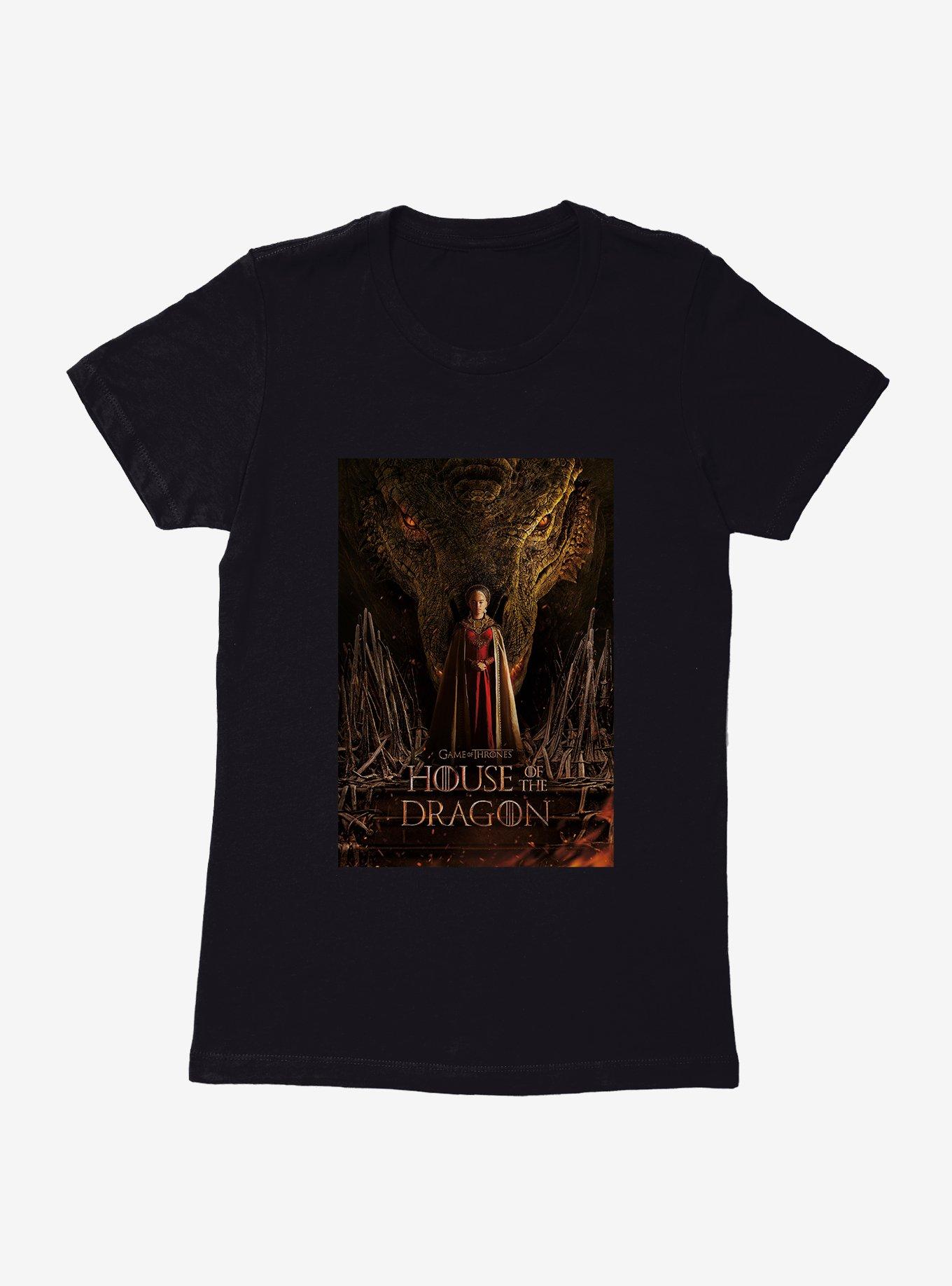 House Of The Dragon Rhaenyra Targaryen Poster Womens T-Shirt, , hi-res