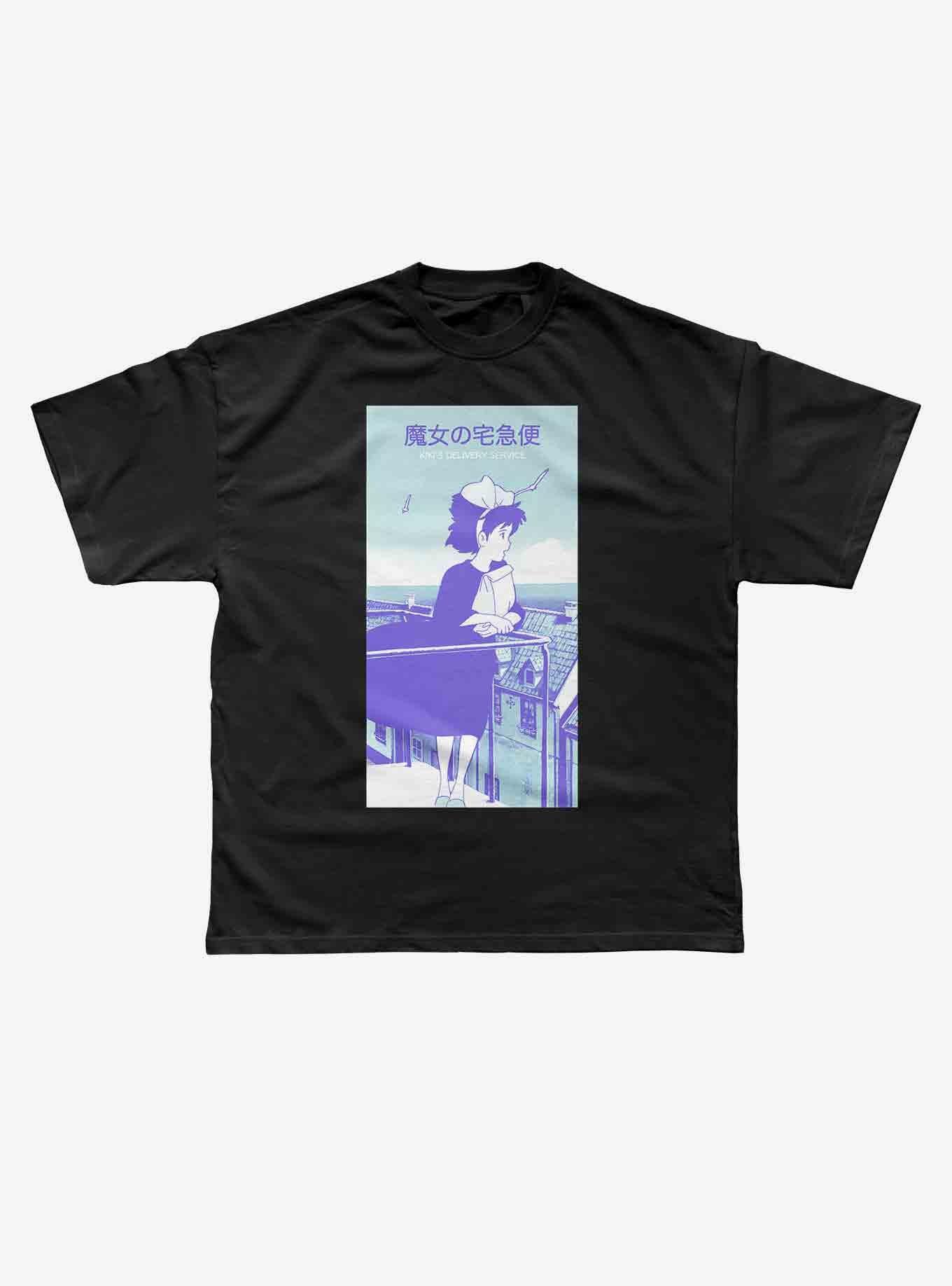 Studio Ghibli Kiki's Delivery Service Lo-Fi Boyfriend Fit Girls T-Shirt, MULTI, hi-res