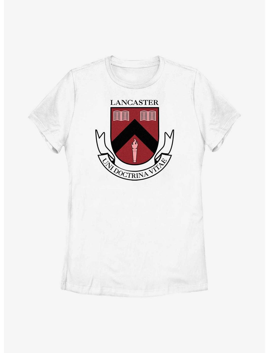 First Kill Lancaster Academy Crest Womens T-Shirt, WHITE, hi-res
