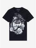 Crow's Skull Nest Boyfriend Fit Girls T-Shirt, MULTI, hi-res