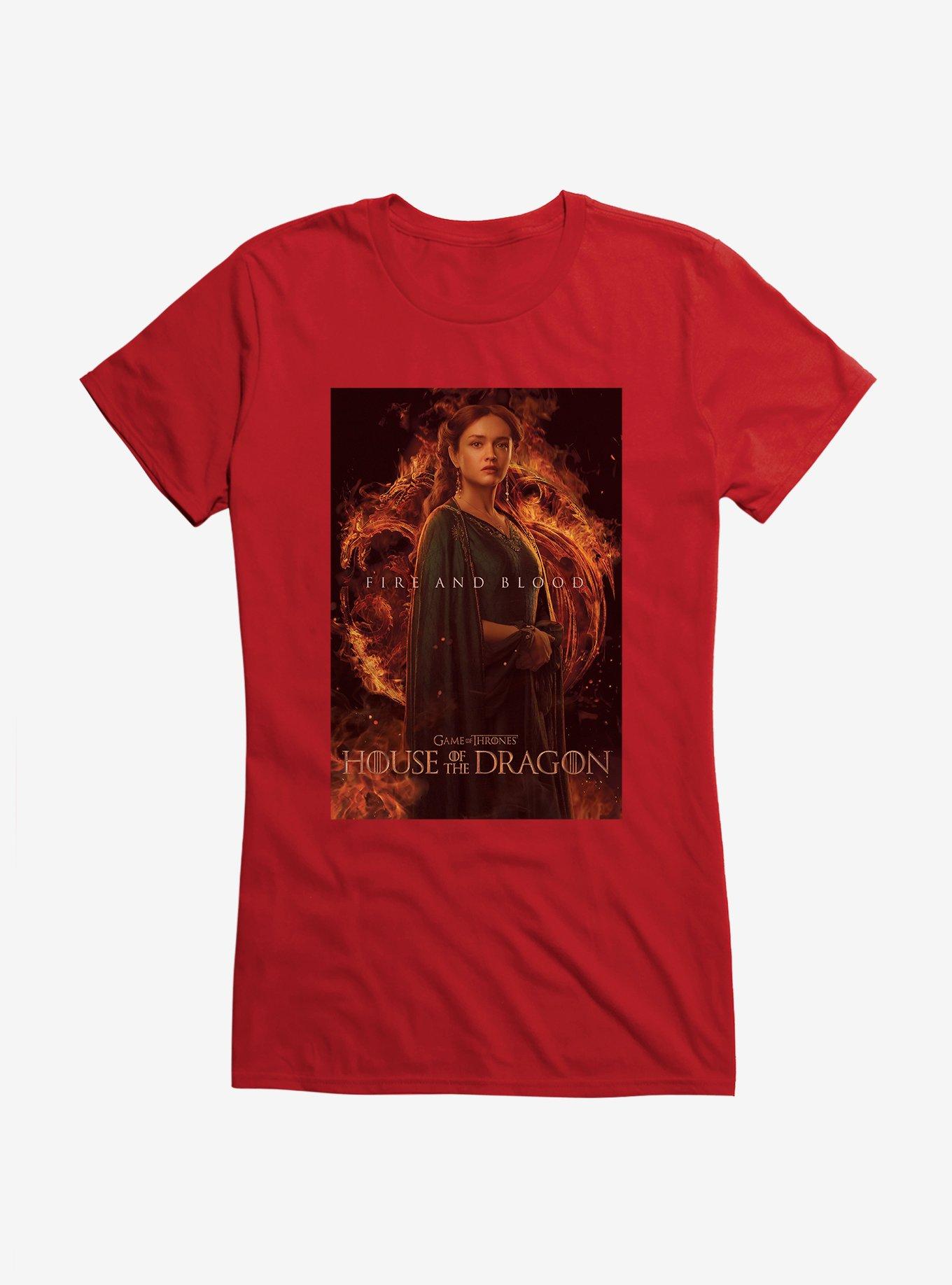 House Of The Dragon Alicent Hightower Girls T-shirt 