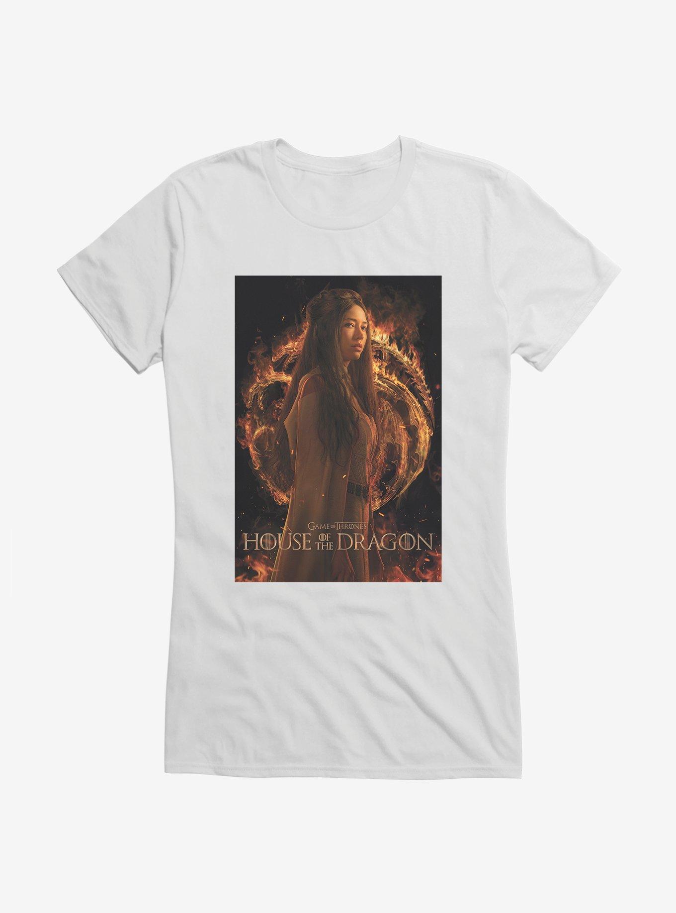 White Dragon and Tiger Shirt - House of the Dragon
