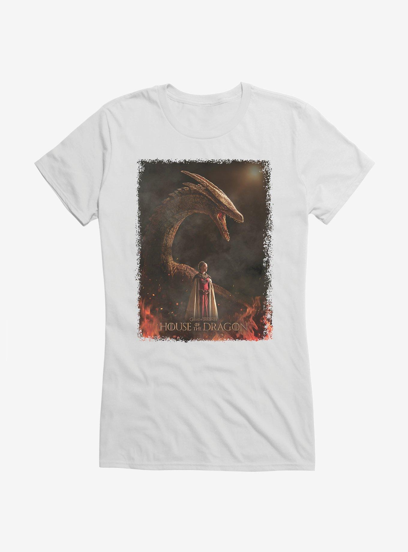 House Of The Dragon Rhaenyra Targaryen Dragonrider Girls T-Shirt